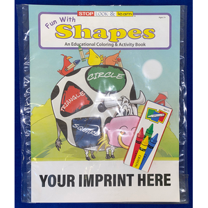 Fun With Shapes Coloring Book Fun Pack