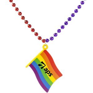 Pride Flag Medallion Beads
