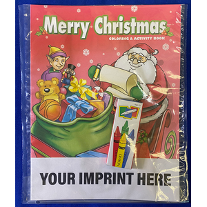 Merry Christmas Coloring & Activity Book Fun Pack
