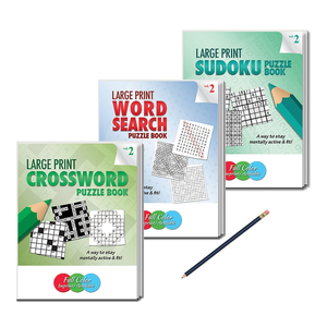 LARGE PRINT Puzzle Book Gift Set - Volume 2