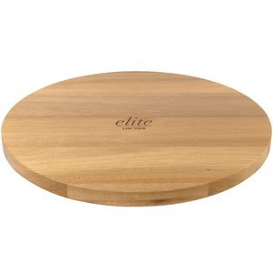 La Cuisine Acacia Wood Lazy Susan Revolving Tray