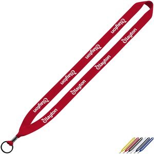 Polyester Lanyard 36" Custom Length, 3/4"