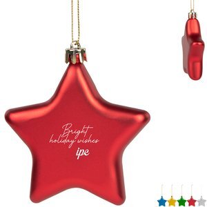 Shatter-Resistant Star Ornament