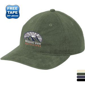 Port Authority® Light Corduroy Dad Cap