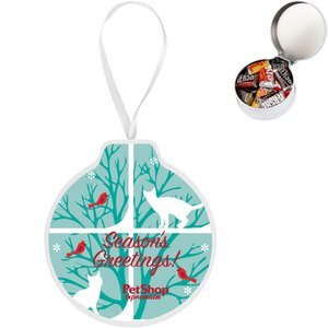Full Color Ornament Tin w/ Hershey's® Miniatures