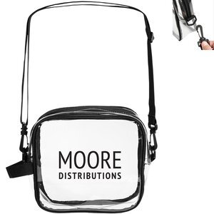 Clear PVC Crossbody Bag