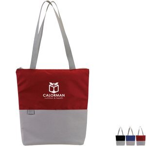 Contempo Two Tone Poly Tote