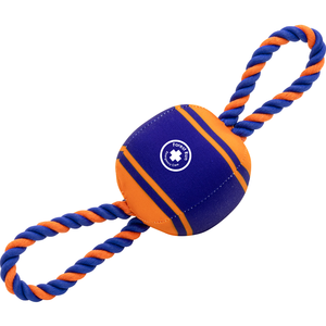 Tug 'N Play Ball & Rope Dog Toy