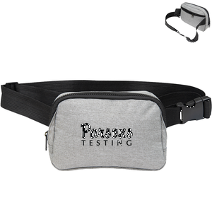 Anywhere rPET Heathered Belt Bag