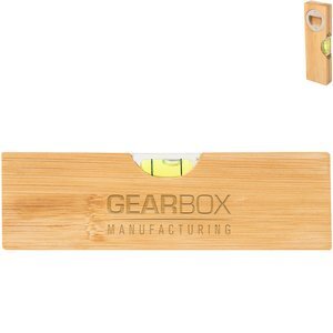 Bamboo Level w/ Bottle Opener
