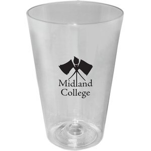 Recycled Plastic Pint Glass, 16oz.