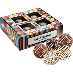 Milk Chocolate Bomb Gift Set, 4 Way