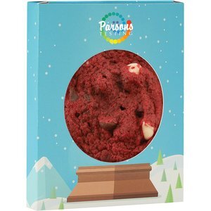 Red Velvet Cookie in Window Box