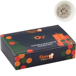 Dark Chocolate Nonpareils in Candy Confections Box, Large