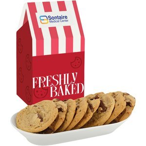 Milk Carton Box w/ 8 Chocolate Chips