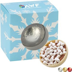 White Chocolate Bomb with Foil in Window Box