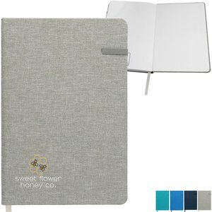 Heathered rPET Notebook, 5" x 7"