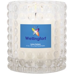 Bubble Texture Candle Jar, 6oz.