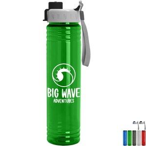 Custom Easy Squeezy Crystal 24oz Sports Bottle with a Logo 105539