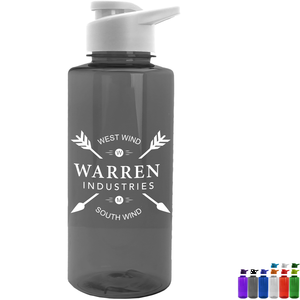 Mountaineer Bottle w/ Drink Thru Lid, 36oz.