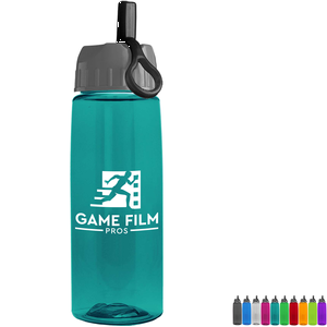 Flair Bottle w/ Ring Straw Lid, 26oz.