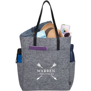 The Goods™ Recycled Felt Meeting Tote