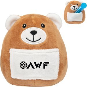 Squishy Plush Bear, 6"