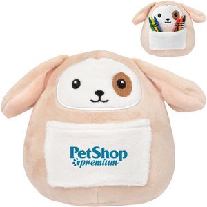 Squishy Plush Dog, 6"