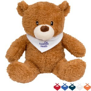 Soothing Buddy Hot & Cold Plush Bear w/ Bandana, 6"