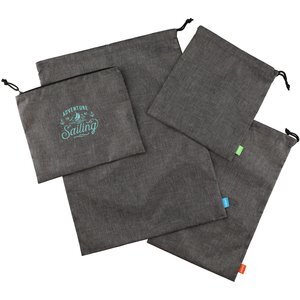 Excursion Recycled Polyester 4-Piece Clean Bags Set