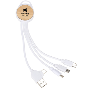 Bamboo 3-in-1 6" Charging Cable