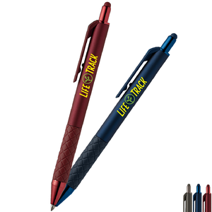 Islander Gel Retractable Softy Monochrome Stylus Pen, Full Color