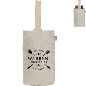 Tango Dual Bottle Wine Tote Bag Recycled Cotton Blend, 8oz.
