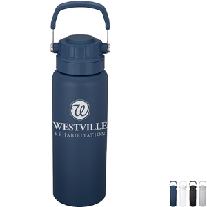 Urban Peak® Dual Top Vacuum Insulated Water Bottle, 40oz.