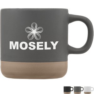 Terra Clay Base Ceramic Mug, 12oz.