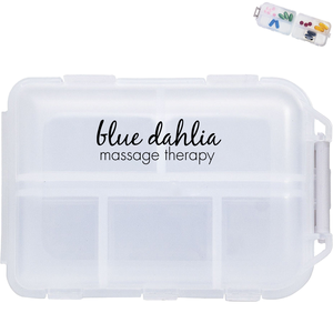 Travel Pillbox, 10 Compartment