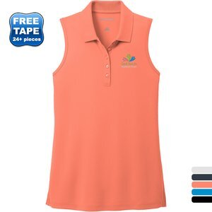 Port Authority® Dry Zone® UV Micro-Mesh Sleeveless Ladies' Polo