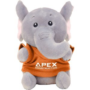 Little Buddies Plush Elephant, 6" Sitting