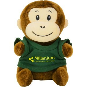 Little Buddies Plush Monkey, 6" Sitting