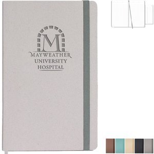 Carapace Medio White Recycled Pg Lined Journal