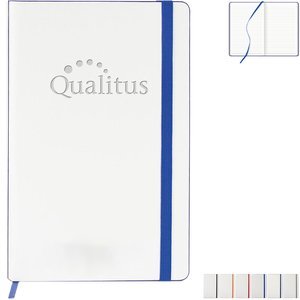 White Laser Medio White Pg Lined Journal