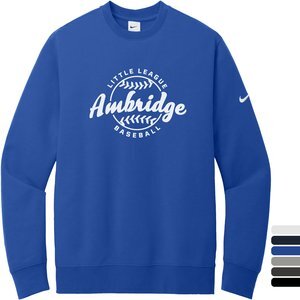 Nike® Club Fleece Sleeve Swoosh Unisex Crew