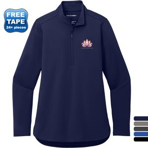 Port Authority® C-FREE® Recycled Poly/Spandex Double Knit Ladies' 1/4 Zip