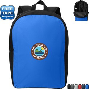 Port Authority® Modern Polyester Twill Laptop Backpack