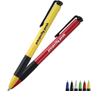 Clip Grip Rectractable Ballpoint Pen