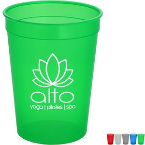 Cups-On-The-Go Translucent Stadium Cup, 12oz.