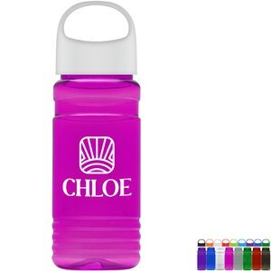 UpCycle RPET Bottle Oval Crest Lid, 20oz.