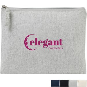 AWARE™ Recycled Cotton Zippered Pouch