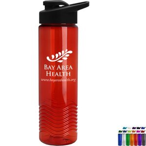 Wave Tritan™ Bottle With Drink Thru Lid, 24oz.