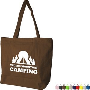 Weekend Canvas Tote with Zipper